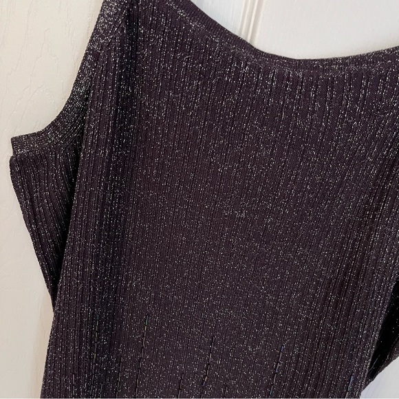 PURPLE METALLIC TWIN SET BY BIANCA NYGÅRD - Picture 6 of 11